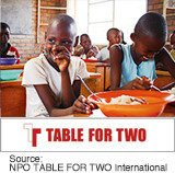 Promotion of TABLE FOR TWO Program
