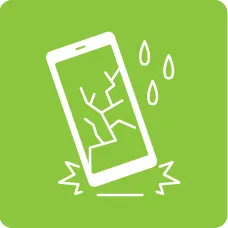 落下や水没などの物損を補償
