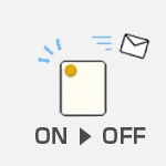 電源OFF通知