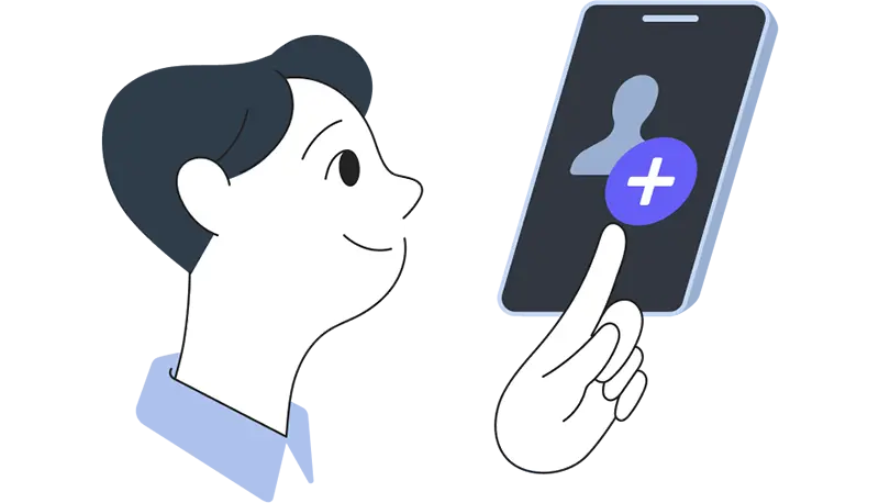 スマホがあればすぐに開始できます。