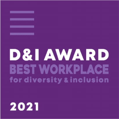 ダイバーシティ＆インクルージョンに対する取り組みを評価する「D&I Award 2021」において最高位の認定を取得