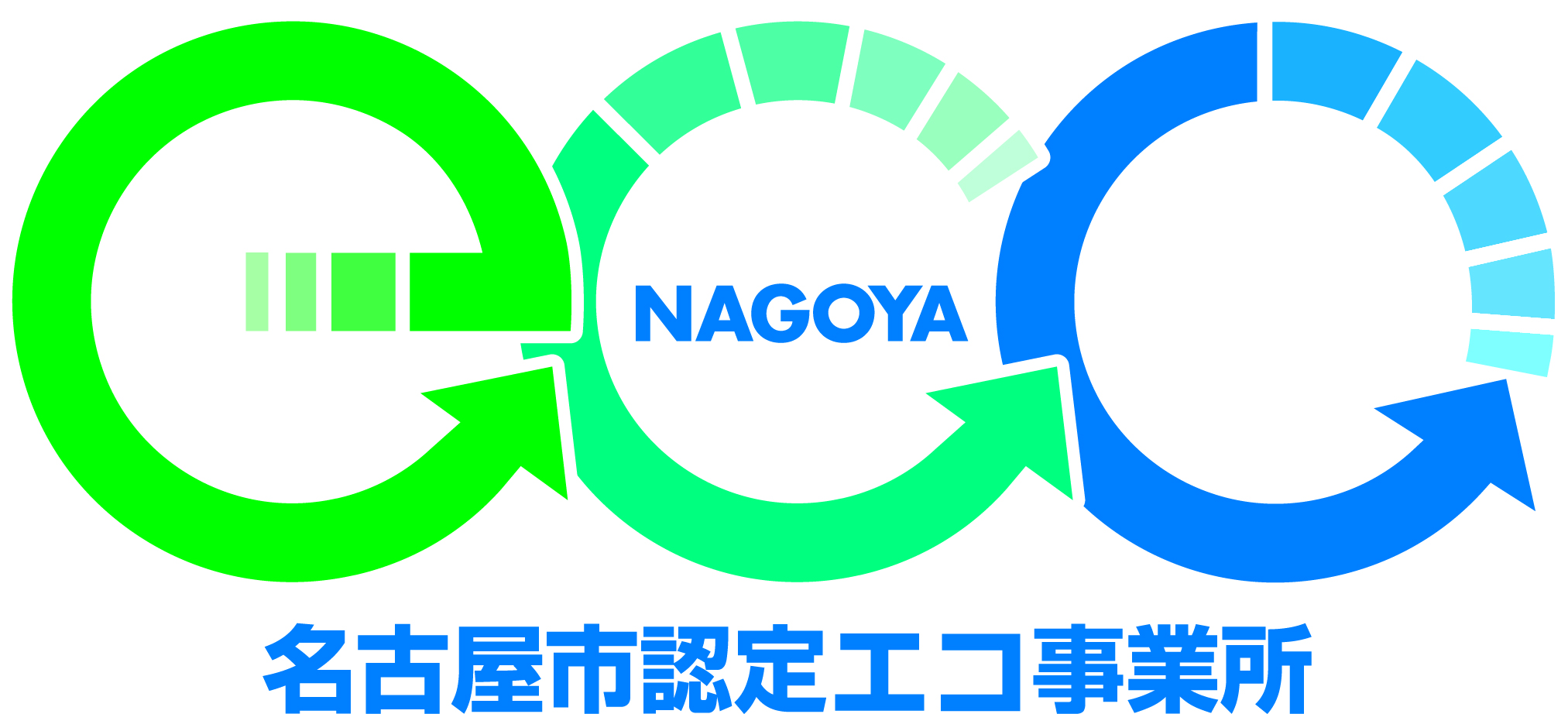 名古屋市認定制度「エコ事業所」を取得