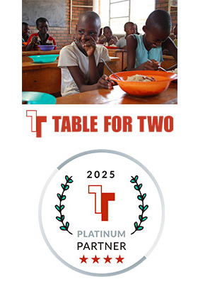TABLE FOR TWOプログラムを推進